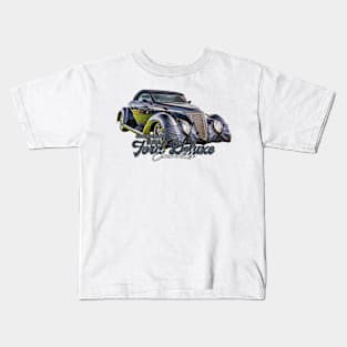 Customized 1937 Ford DeLuxe Convertible Kids T-Shirt